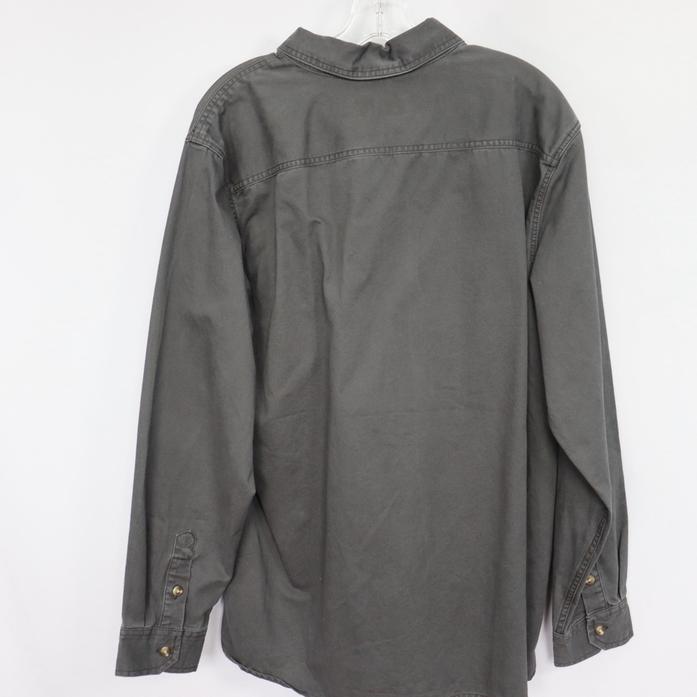 NWT Old Navy Men's Gray Button-Up Shirt - Picture 2 of 7